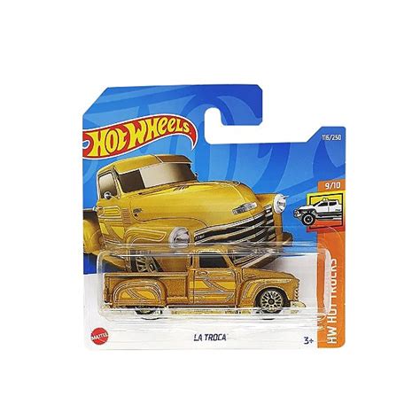 Hot Wheels La Troca Dourada Mini Hunts