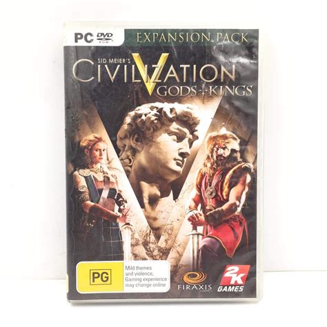 Sid Meier S Civilization V Gods And Kings Pc Dvd Video Gaming Video