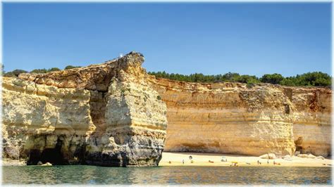 Caves of the Benagil, Algarve, Portugal Stock Image - Image of famous ...