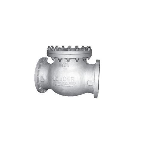 Buy Leader Cast Steel Swing Check Valve CCS 040 100mm 4 Inch At Best