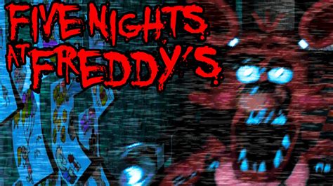 Five Nights At Freddys Foxy Attacks Pirate Cove Scary Horror Part 4