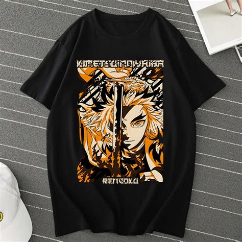 Camiseta Camisa Kimetsu No Yaiba Kyojuro Rengoku Ref 1470 Shopee Brasil