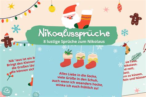 Nikolausspr Che Lustige Spr Che Zum Nikolaus Wunderbunt De