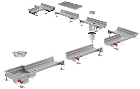 8 Modular Stainless Steel Drain System 200mm ACO BD