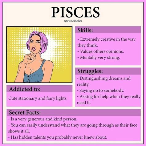 Pin By Christel On Pisces Gal Pisces Facts Zodiac Facts