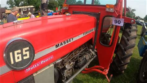 1970 Massey Ferguson 165 Multi Power 35 Litre 4 Cyl Diesel Tractor 58 Hp Youtube