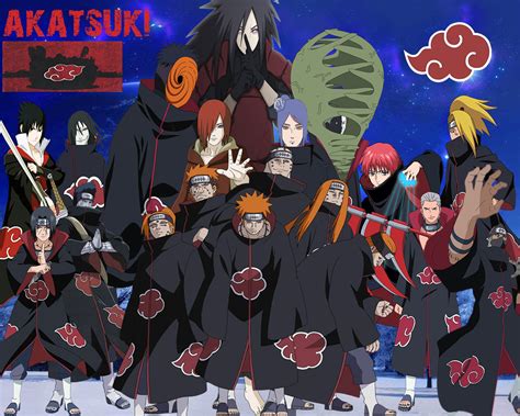 Akatsuki Names Members