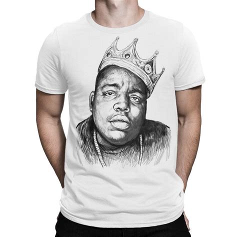 Biggie Smalls Rap T Shirt Notorious Big Tee Mens Uygun Fiyatlı Satın