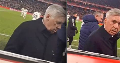 Un Fan Demande Ancelotti Du Chewing Gum La R Action De Carlo Rep R E