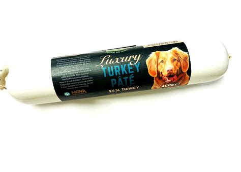 Luxury Turkey Pate 400g Nova Dog Chews