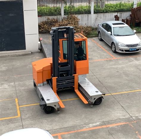 Mini Forklift New Portable Narrow Aisle Side Loader Multi Directional