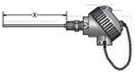 Pyromation Spring Loaded Rtd Thermowell Assemblies With Explosion Proof