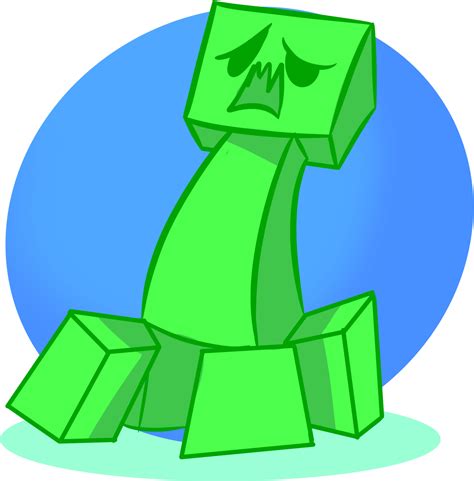 Minecraft Creeper Cartoon Png Image