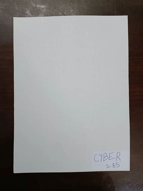 White 285 GSM Cyber Duplex Board Paper For Packaging And Printing At