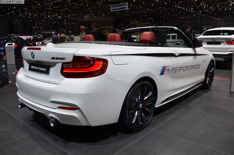 Genf Bmw M I Cabrio F Mit M Performance Tuning