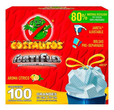 Bolsas Para Basura Costalitos Grandes 100 Bolsas MercadoLibre