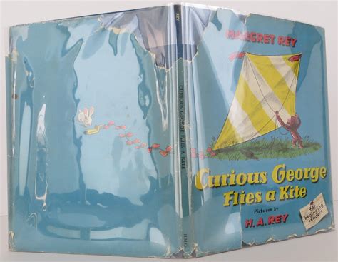 Curious George Flies A Kite By Rey Margaret Near Fine Hardcover