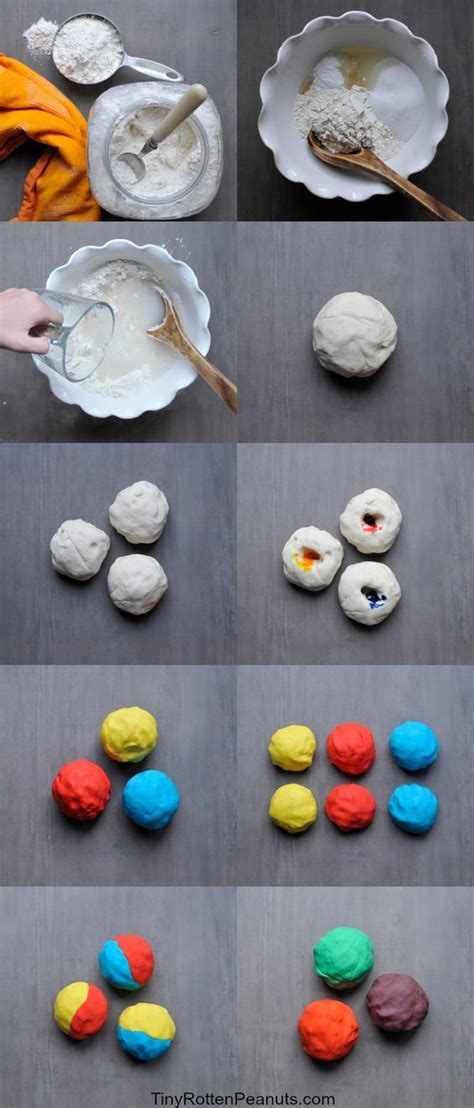 Make Color Theory Playdough Dough Recipe Homemade Playdough And