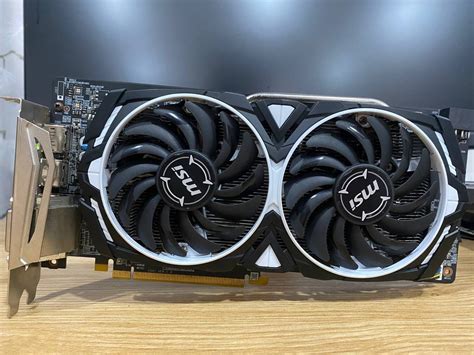 Vga Msi Armor Rx580 8gb 2 Fan Cũ