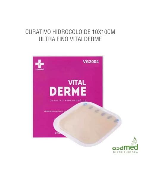 Curativo Hidrocoloide X Cm Ultra Fino Vitalderme