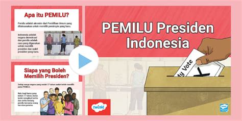 Free Powerpoint Pemilu Pemilihan Umum Presiden Indonesia