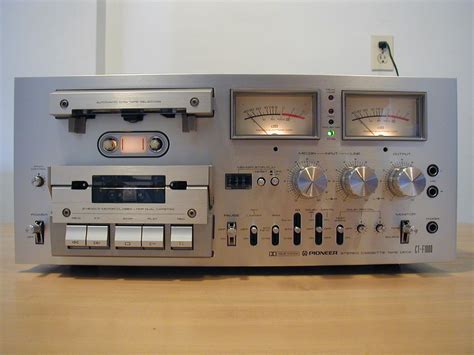 Pioneer Ct F Cassette Deck Num Risation Et Transfert De Cassette