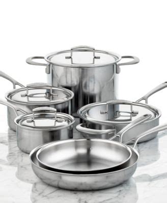 J.a. Henckels Zwilling Sensation 5-ply Stainless Steel 10 Piece Cookware Set | Vita