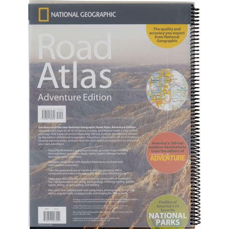 National Geographic Road Atlas Adventure Edition Duluth Trading Company