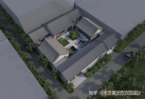 老北京四合院的基本布局—（一进四合院、二进四合院） 知乎