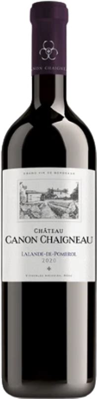 Grand Vin Ch Teau Canon Chaigneau Ch Teau Chaigneau Flaschenpost