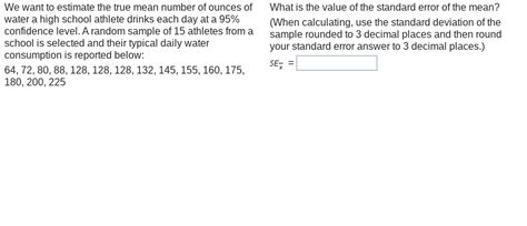 Answered We Want To Estimate The True Mean… Bartleby