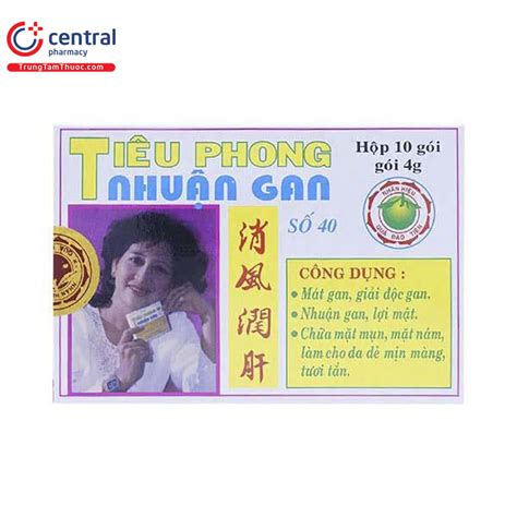 ChÍnh HÃng Thuốc Tiêu Phong Nhuận Gan Số 40 Bổ Gan Giải độc Gan