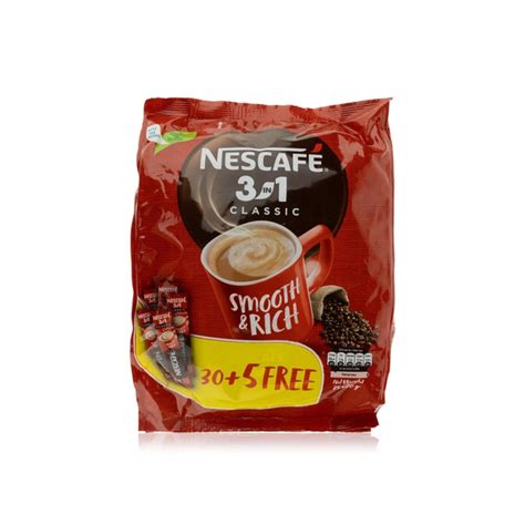 Nescafe 3in1 Instant Coffee Mix Sachet 20g 305 Free Sticks Price In