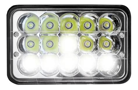 Par Faros Led X Rectangular Unidad Tunix Env O Gratis