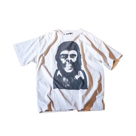 Bape X Saint Mxxxxxx Skull Tee Vintage Whitebape X Saint Mxxxxxx Skull Tee Vintage White Ofour