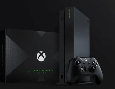 Xbox One X Project Scorpio Limited Edition open for Pre-booking Now ...