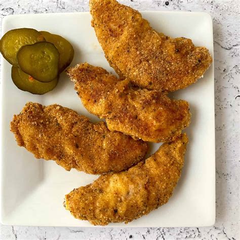 Buttermilk Chicken Tenders - Crinkled Cookbook