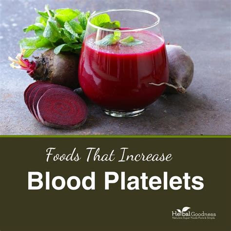 You May Naturally Increase Your Platelet Count By Consuming Foods Rich