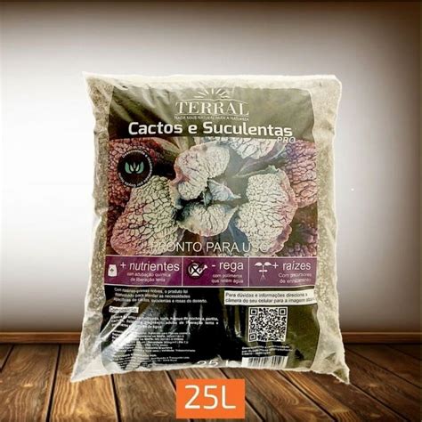 Terral Pro L Substrato Profissional Para Cactos Suculentas E Rosa