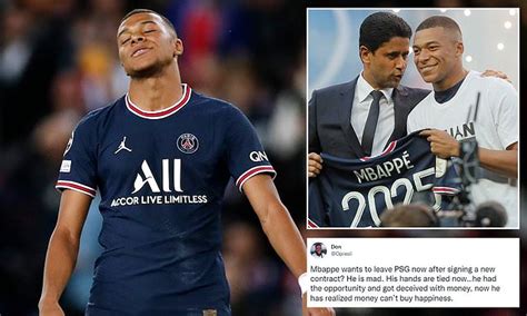 Fans Slam Kylian Mbappe With The Striker Ready To Leave Psg Just