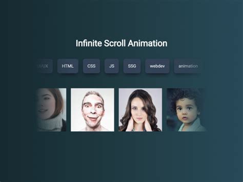 Infinite Scrolling Animation CSS — CodeHim