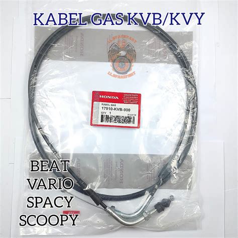 Jual Kabel Gas Honda Kvb Kvy Tali Gas Asli Original Beat Spacy Scoopy