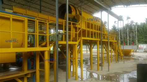 High Output Cassava Starch Processing Machinery Hydrocyclone Machine Complete Starch Line