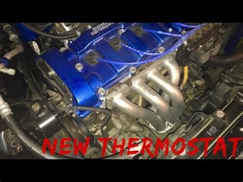 How To Change Thermostat Mazda Protege Youtube