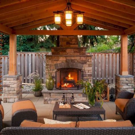 Great Idea Incredible Small Backyard Ideas With Fireplaces Decoredo