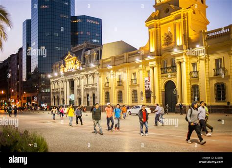 Plaza de Armas. Santiago. Chile Stock Photo - Alamy