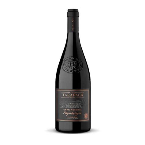 Booz cl Vino Tarapacá Etiqueta Negra Carmenere 750cc