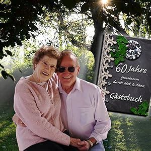 Diamantene Hochzeit Gästebuch 60 Jahre verheiratet