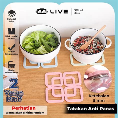 Jual Bb Live Tatakan Anti Panas Silicone Tatakan Alas Piring Mangkok