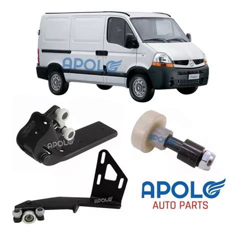 Kit Guia Carrinho Porta Lateral Renault Master Completo Parcelamento